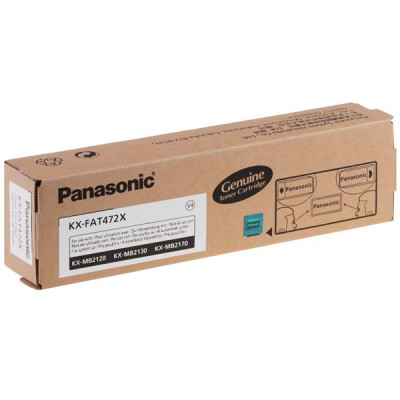 Originální toner Panasonic KX-FAT472X, černý, 2000 stran