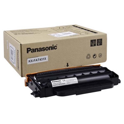 Originální toner Panasonic KX-FAT431X, černý, 6000 stran