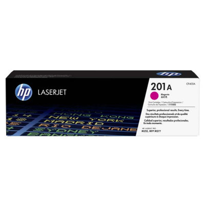 Originální toner HP CF403A (201A), purpurový, 1400 stran