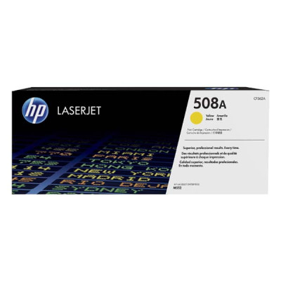 Originální toner HP CF362A (508A), žlutý, 5000 stran