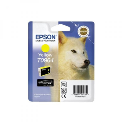 Originální inkoust Epson T0964 (C13T09644010), žlutý, 13 ml