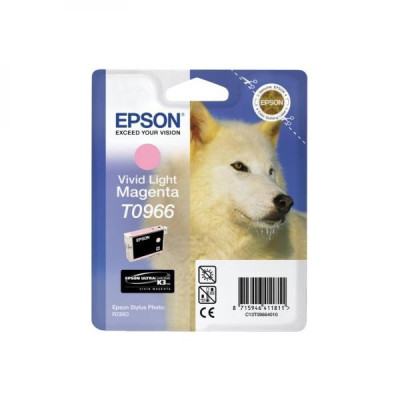 Originální inkoust Epson T0966 (C13T09664010), vivid světle purpurový, 13 ml