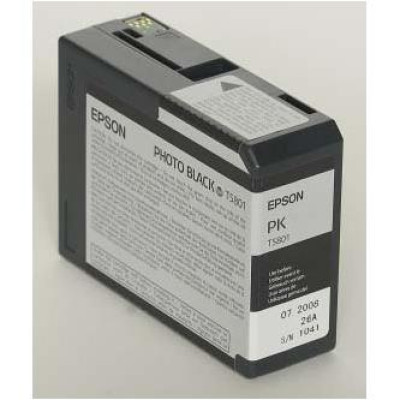 Originální inkoust Epson T5801 (C13T580100), photo černý, 80 ml