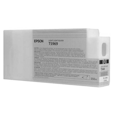 Originální inkoust Epson T5969 (C13T596900), světle světle černý, 350 ml