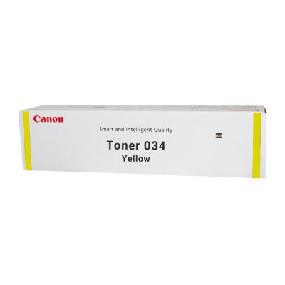 Originální toner Canon 034Y (9451B001), žlutý, 7300 stran