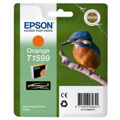 Originální inkoust Epson T1599 (C13T15994010), oranžový, 17 ml