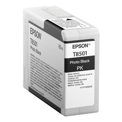 Originální inkoust Epson T8501 (C13T850100), photo černý, 80 ml