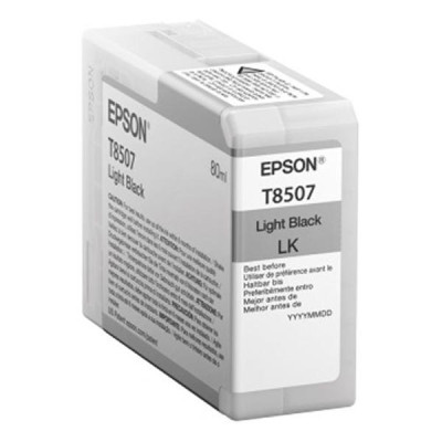 Originální inkoust Epson T8507 (C13T850700), světle černý, 80 ml