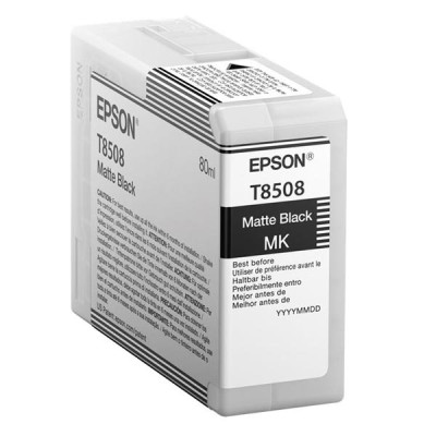 Originální inkoust Epson T8508 (C13T85080N), matně černý, 80 ml