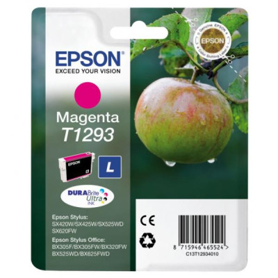 Originální inkoust Epson T1293 (C13T12934012), purpurový, 7 ml