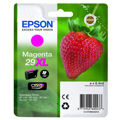 Originální inkoust Epson T2993 (C13T29934010, T29XL), purpurový, 6,4 ml