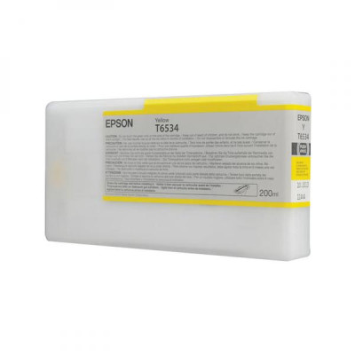 Originální inkoust Epson T6534 (C13T653400), žlutý, 200 ml