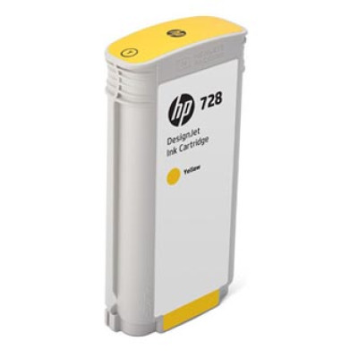 Originální inkoust HP F9J65A (728), žlutý, 130 ml