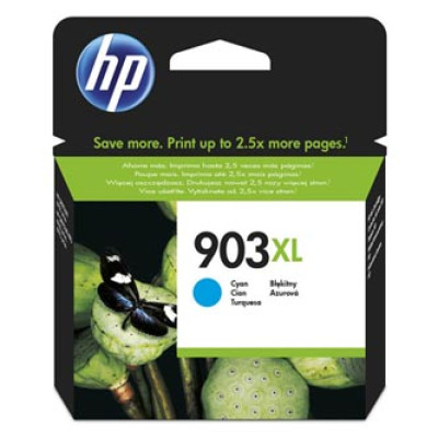 Originální inkoust HP T6M03AE (903XL), azurový, 825 stran (9,5 ml)