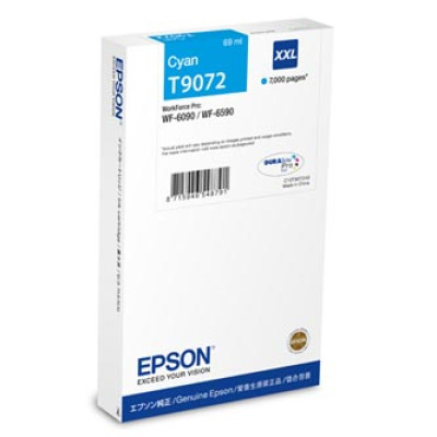 Originální inkoust Epson T9072XXL (C13T90724N), azurový, 69 ml