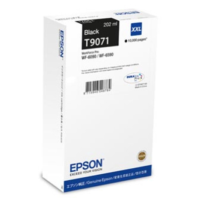 Originální inkoust Epson T9071XXL (C13T907140), černý, 202 ml