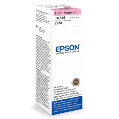 Originální inkoust Epson T6736 (C13T67364A), světle purpurový, 70 ml