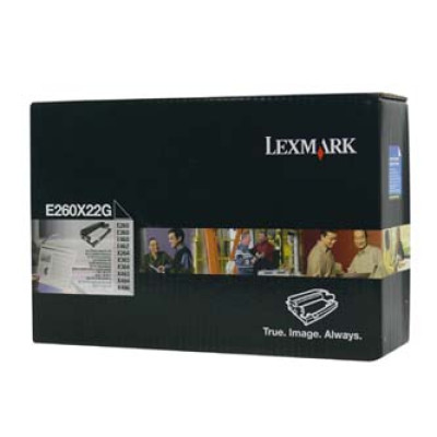 Originální válec Lexmark E260X22G, černý, 30000 stran