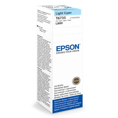 Originální inkoust Epson T6735 (C13T67354A), světle azurový, 70 ml