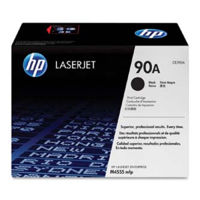 Originální toner HP CE390A (90A), černý, 10000 stran